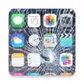 Prank Broken Screen Wallpaper