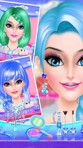 Ice Beauty Princess Makeover скриншот 1