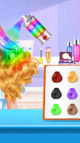 Hair Nail Salon: Makeup Games скриншот 3