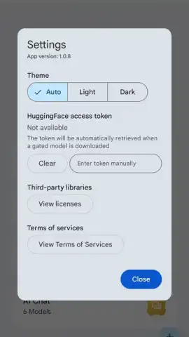 Google AI Edge Gallery скриншот 14