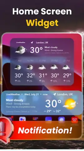 Live Weather Widget & Radar скриншот 9