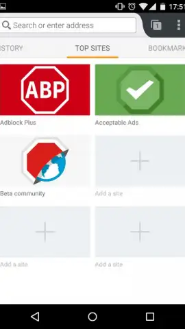 Adblock Browser скриншот 7