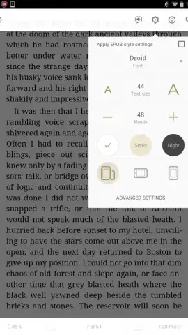 eReader Prestigio Book reader скриншот 5