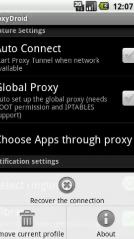 ProxyDroid скриншот 1