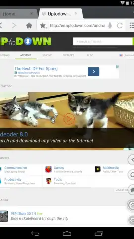 Du Browser for Tablet скриншот 3
