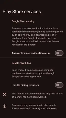 microG Services (GmsCore) скриншот 1