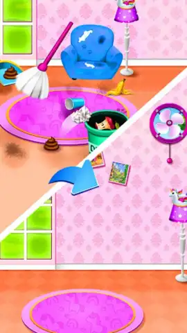 Magical Unicorn Girl Games скриншот 1