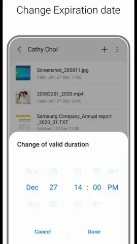 Samsung Private Share скриншот 2
