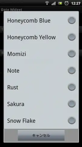 Date Widget скриншот 2