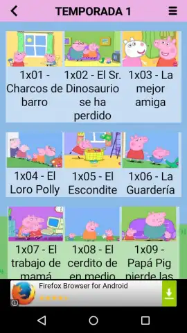 Vídeos Peppa Pig скриншот 5