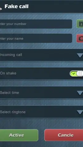 Fake call and sms скриншот 2
