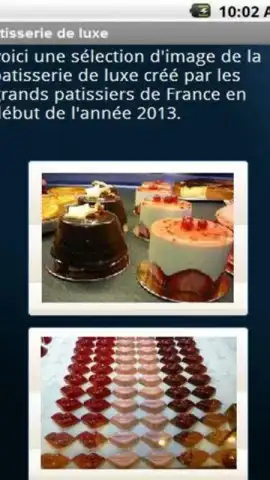 Recettes patisseries скриншот 1