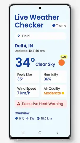 live weather checker скриншот 3