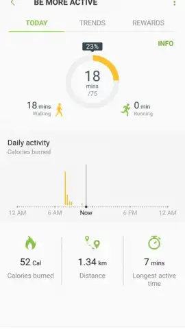 Samsung Health (Android Wear) скриншот 6