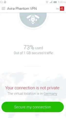 Avira Phantom VPN скриншот 9