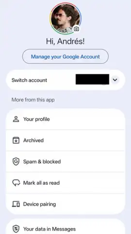 Google Messages скриншот 15