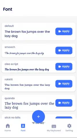 Font Keyboard скриншот 2