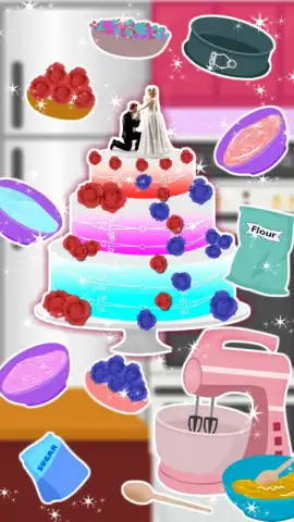 Cooking Tasty Wedding Cake скриншот 3