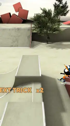 Stickman Skate Battle скриншот 3