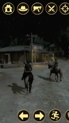 West Cowboy Games Horse Riding скриншот 12