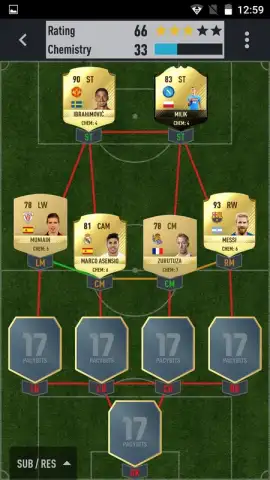 FUT 17 DRAFT скриншот 4