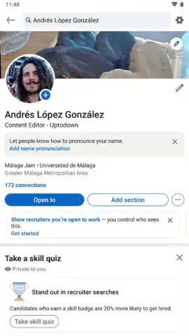 LinkedIn скриншот 5