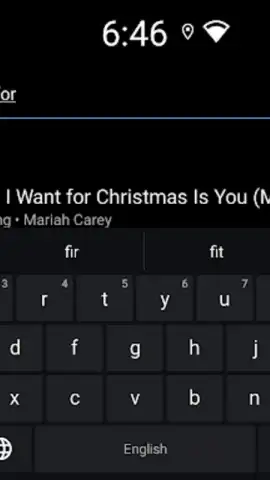 Google Automotive Keyboard скриншот 2