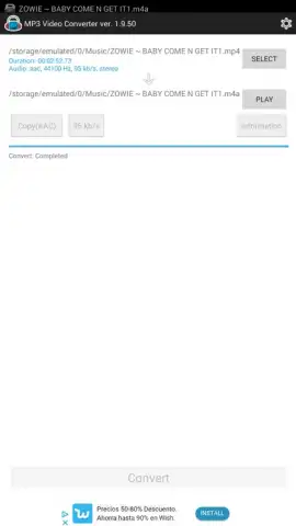 MP3 Video Converter скриншот 3