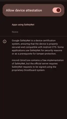 microG Services (GmsCore) скриншот 3