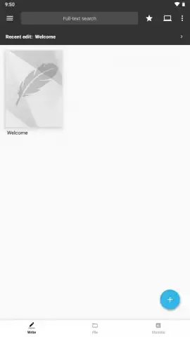 Writer Lite скриншот 1