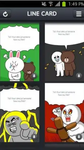 LINE Card скриншот 2