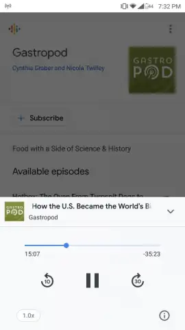 Google Podcasts скриншот 6