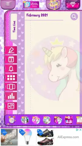 Unicorn Diary скриншот 1