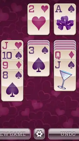 Valentine Solitaire FREE скриншот 3