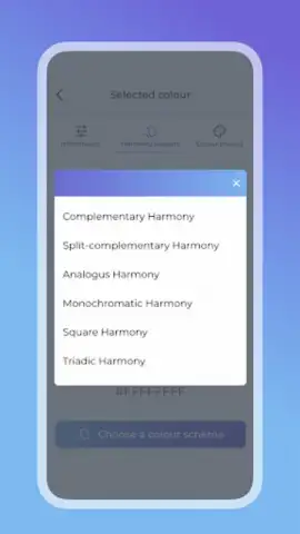 Colour Wheel App скриншот 4