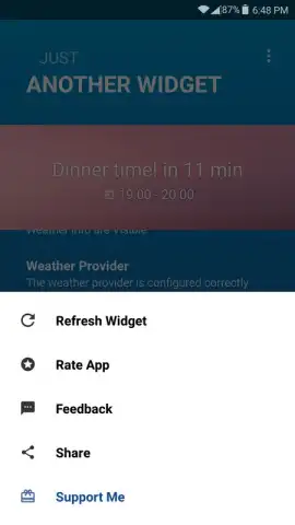 Another Widget скриншот 5