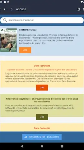 Application Prescrire скриншот 3