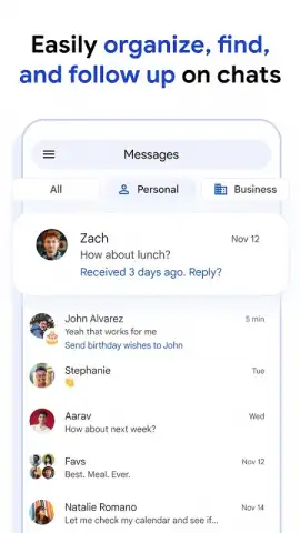 Google Messages скриншот 5