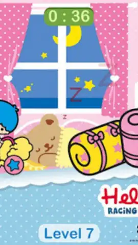Hello Kitty games - car game скриншот 5