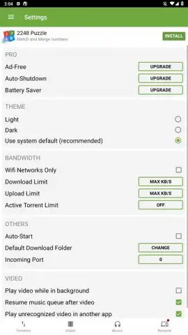 uTorrent скриншот 2