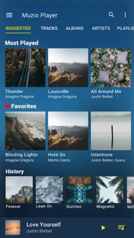 Muzio Music Player скриншот 3