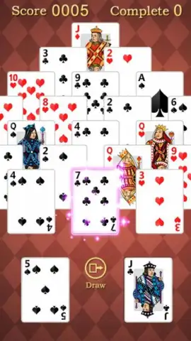 Pyramid Solitaire скриншот 1