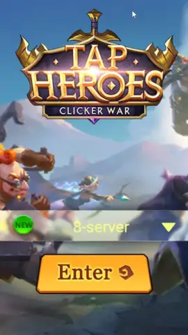 Tap Heroes: Clicker War скриншот 1