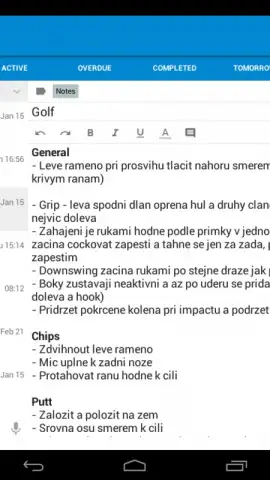 Tasks & Notes скриншот 1