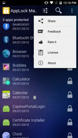 AppLock Master скриншот 3