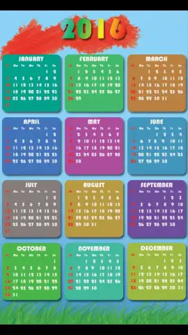 Telugu 2016 Calendar скриншот 4