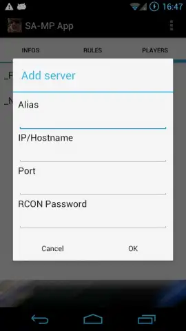 SA-MP App скриншот 1