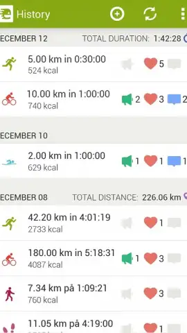Endomondo Sports Tracker скриншот 3