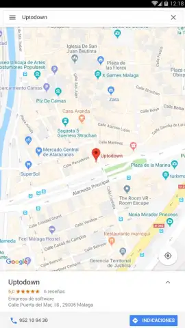 Google Maps Go скриншот 3