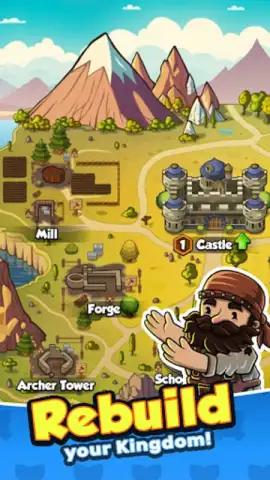 Heroes Rush! Adventure RPG скриншот 4
